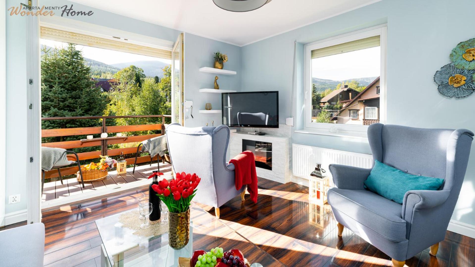 Wonder Home - Apartamenty W Cichej I Zielonej Czesci Karpacza - Z Miejscem Na Grilla I Parkingiem المظهر الخارجي الصورة